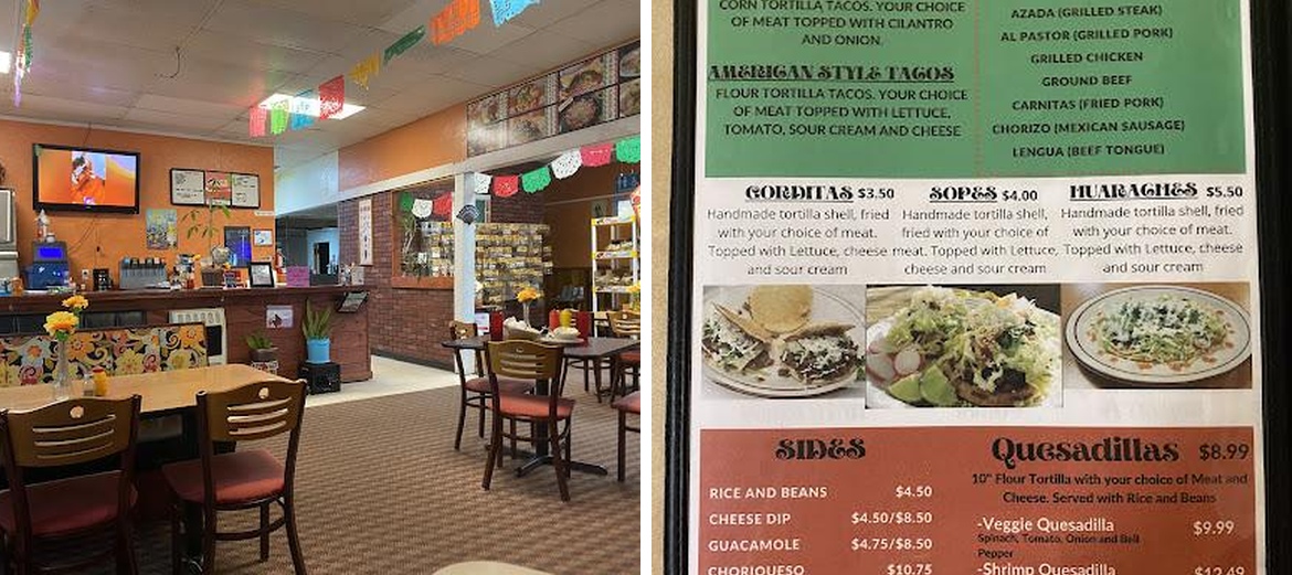 Santo Nino Restaurant and Store Menu