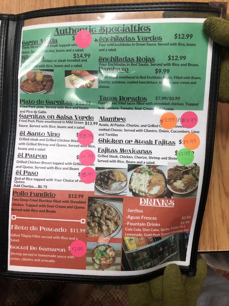 Santo Nino Restaurant and Store Menu image 3